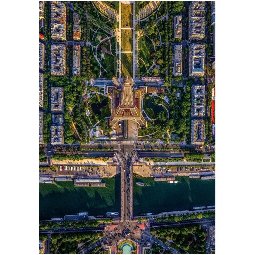 Clementoni 1500-teiliges Compact-Puzzle "Über Paris" Bild 2