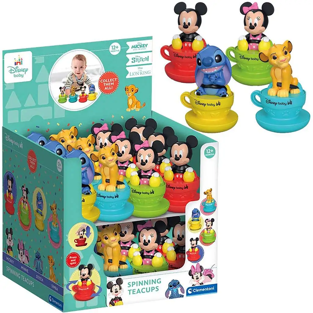 Clementoni Baby: Disney Baby drehbare Charakterfiguren in vier Varianten 1 Stück Bild 3