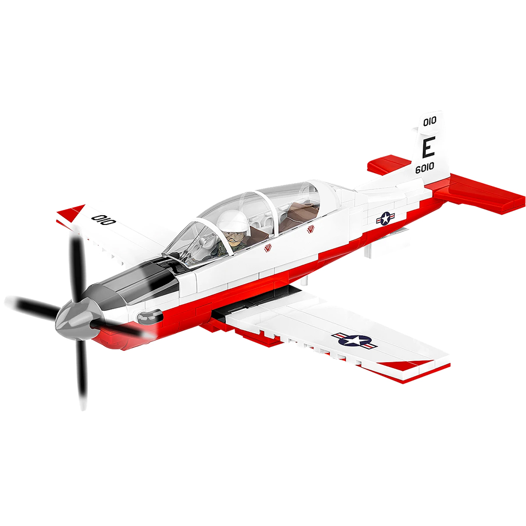 COBI: Beechcraft T-6 Texan II rot-weiß Bauset (26625) Bild 2