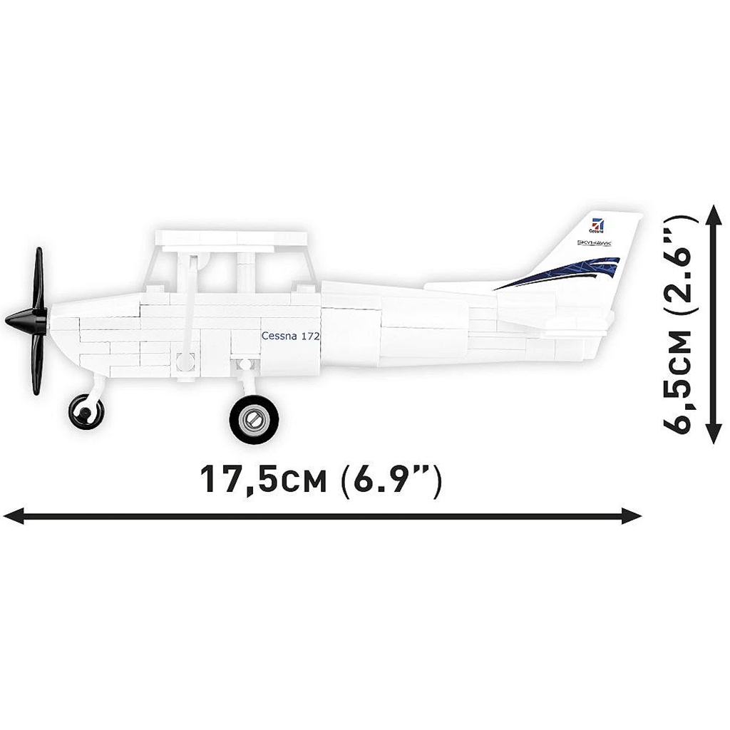 COBI: Cessna 172 Skyhawk weißes Konstruktionsspielzeug (26620) Bild 4