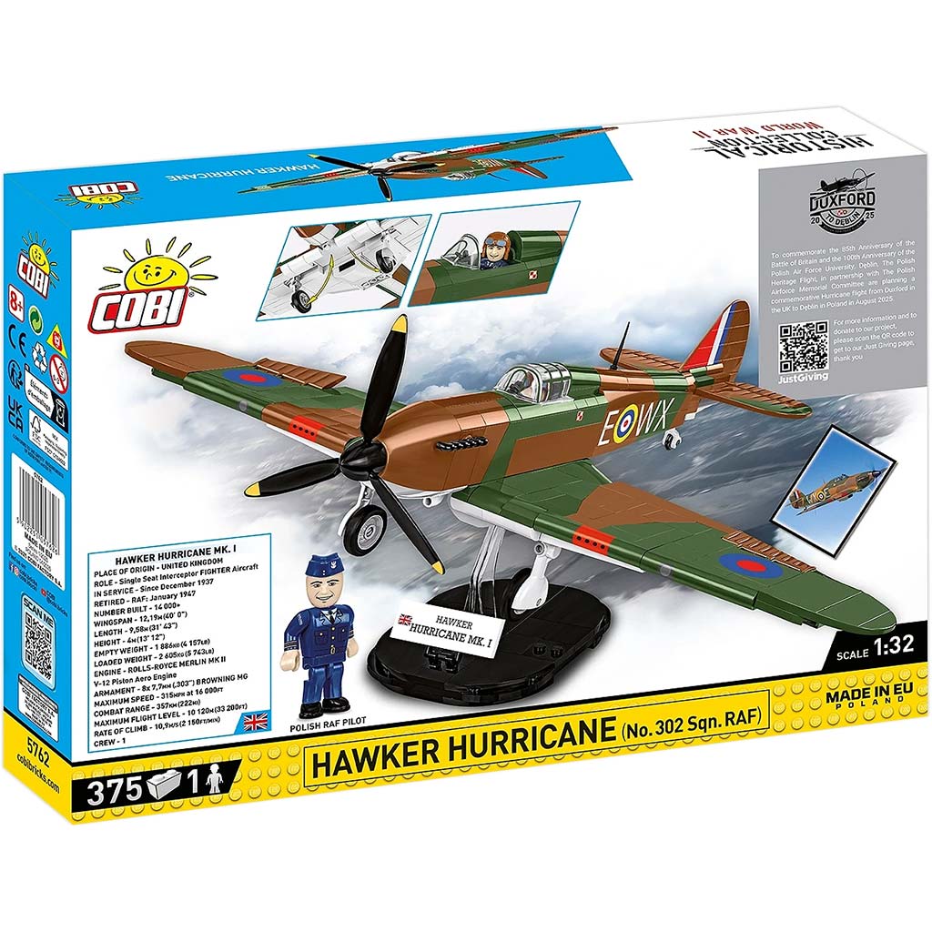 COBI: Hawker Hurricane Flugzeug Bausatz (5762) Bild 7