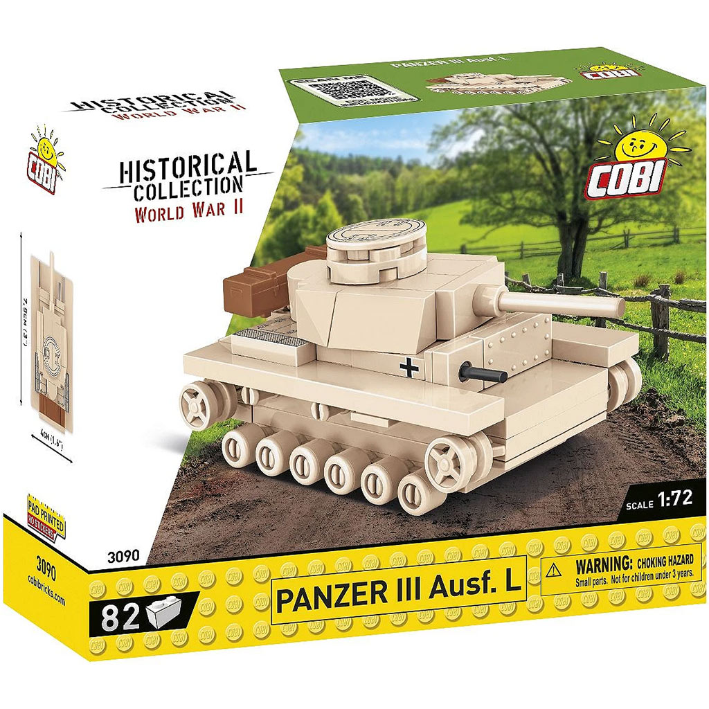 COBI: Panzer III Ausf. L deutscher Panzer Bausatz (3090) Bild 1
