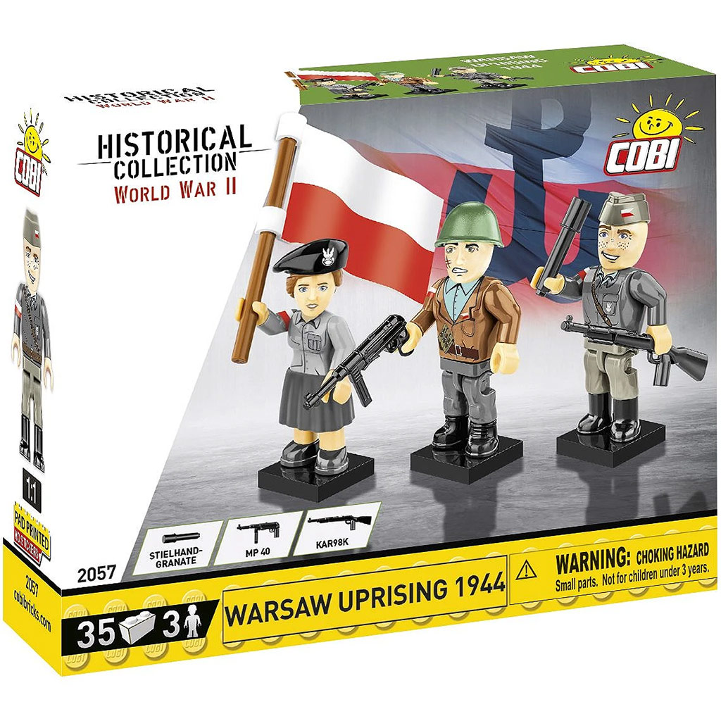 COBI: WWII Warschauer Aufstand Figuren-Set (2057) Bild 1