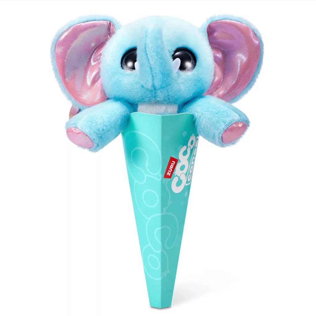 Coco Cones Originals Lulu Elefant Plüschfigur 1. Serie - Zuru Bild 1