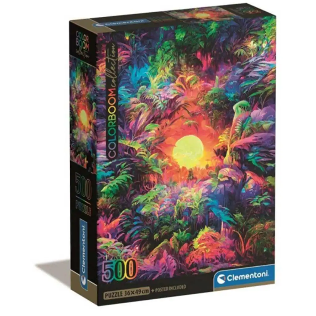 Colorboom Collection: Psychedelisch 500-teiliges Compact-Puzzle - Clementoni Bild 1