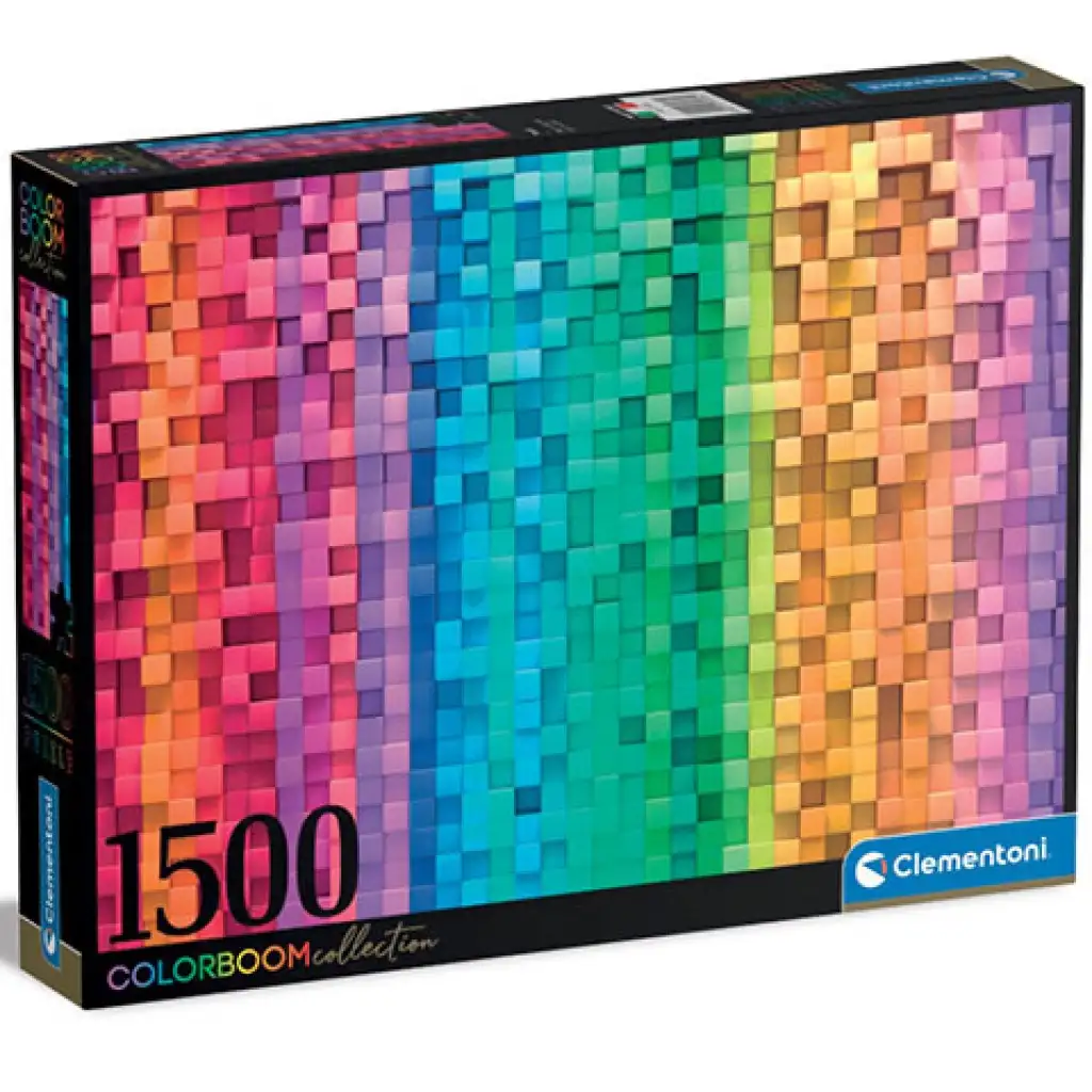 Colorboom Kollektion: Pixel Puzzle 1500 Teile - Clementoni Bild 1
