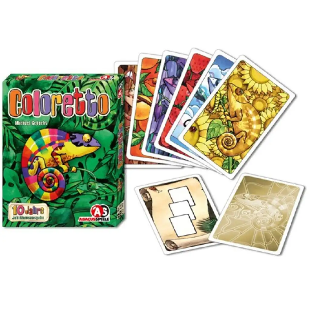 Coloretto Gesellschaftsspiel Jubiläumsausgabe Bild 2