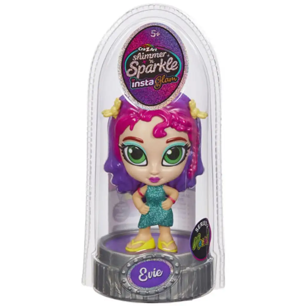 Cra-Z-Art: Shimmer n Sparkle Insta Glam Neon Evie Puppe Bild 1