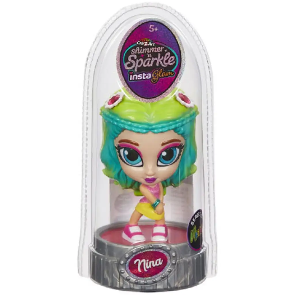Cra-Z-Art: Shimmer n Sparkle Insta Glam Neon Nina Puppe Bild 1