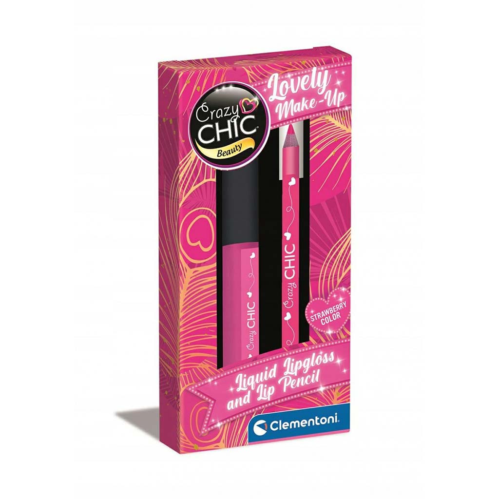 Crazy Chic: Pinke Lipgloss und Kajalstift - Clementoni Bild 2