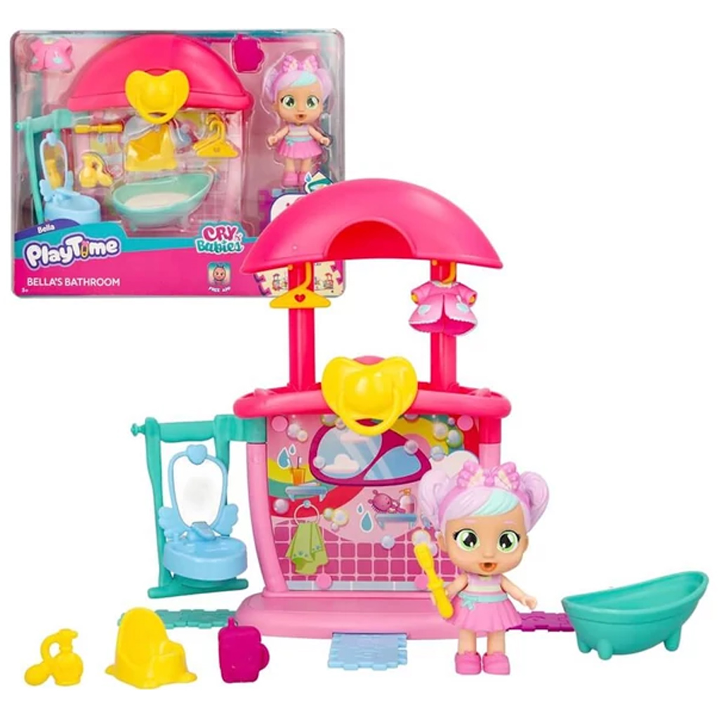 Cry Babies: Spielzeit - Bellas Badezimmer Spielset Bild 1