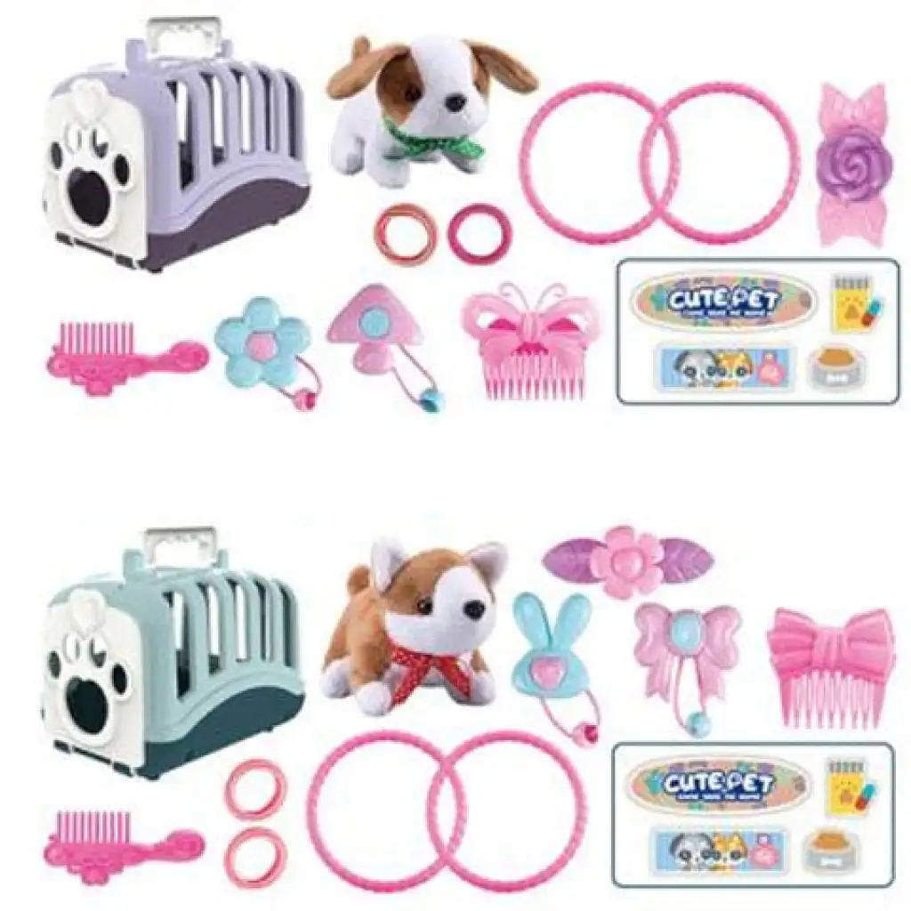 Cute Pet Hundetransport-Spielset in zwei Varianten Bild 1