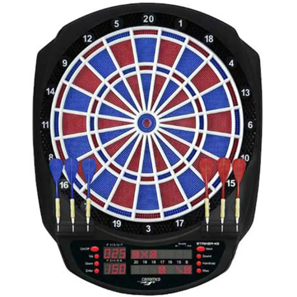 Dartscheibe mit Adapter und Zubehör Bild 1