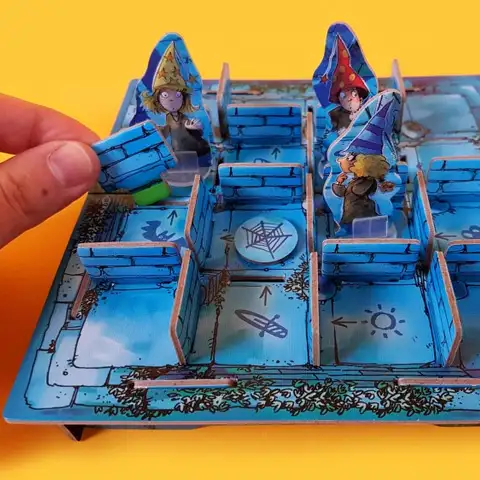 Das verzauberte Labyrinth Gesellschaftsspiel - Metallbox-Version Bild 3
