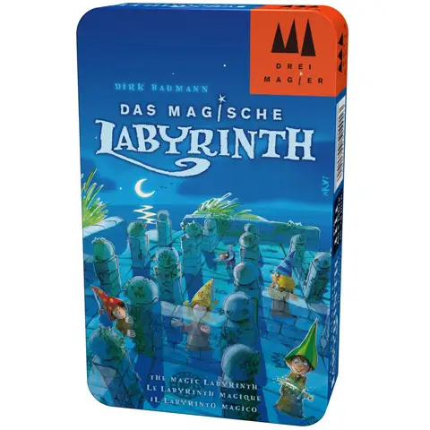 Das verzauberte Labyrinth Gesellschaftsspiel - Metallbox-Version Bild 1