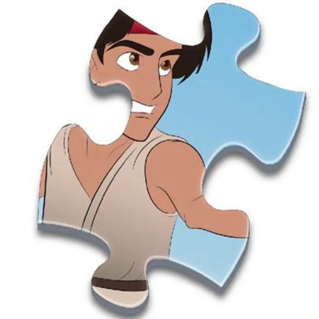 David und Goliath 48-teiliges Bodenpuzzle 60x90cm Bild 2