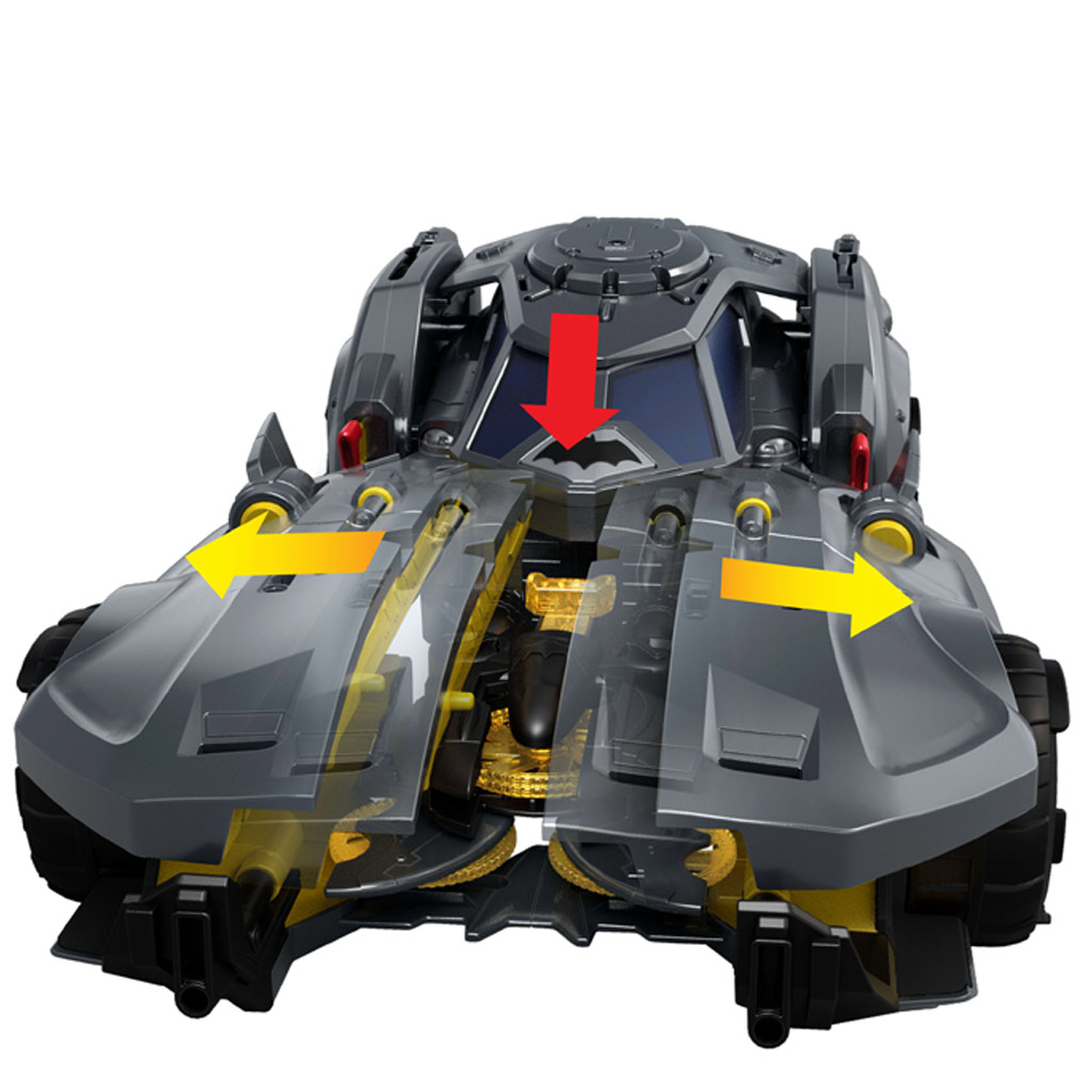 DC Batmobil Spielset - Mattel Bild 1