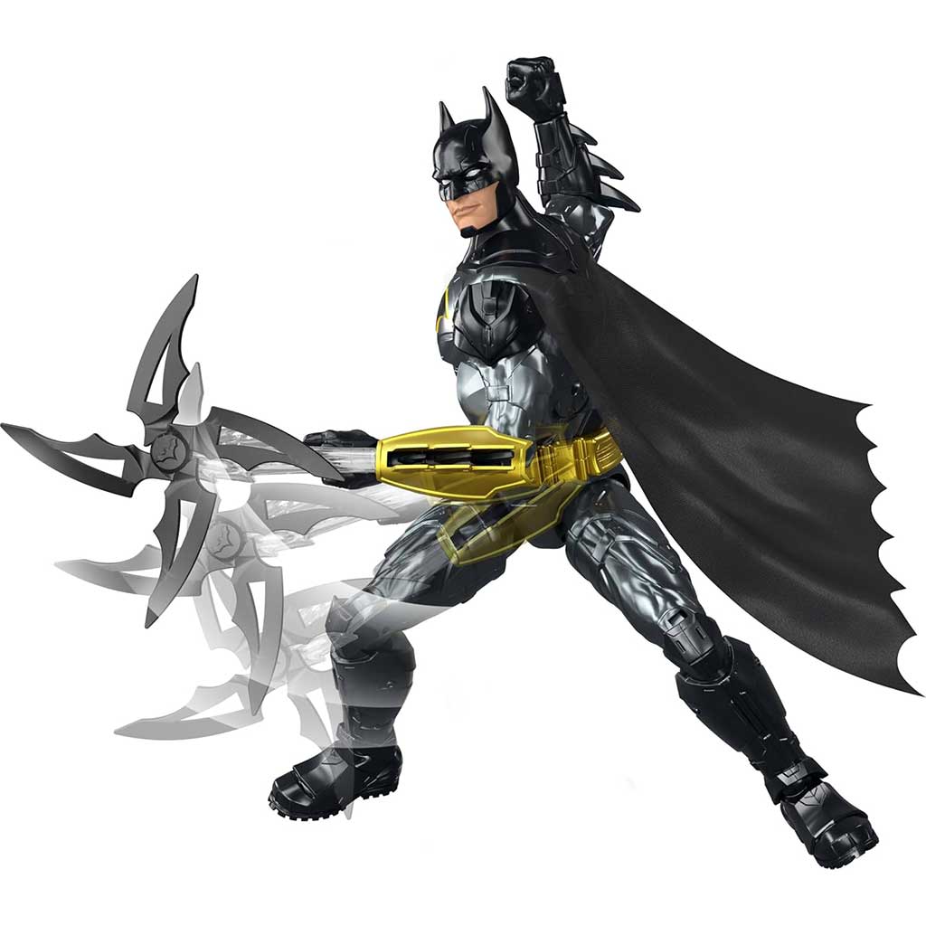 DC Deluxe Batman Actionfigur mit Sound 30cm - Mattel Bild 3