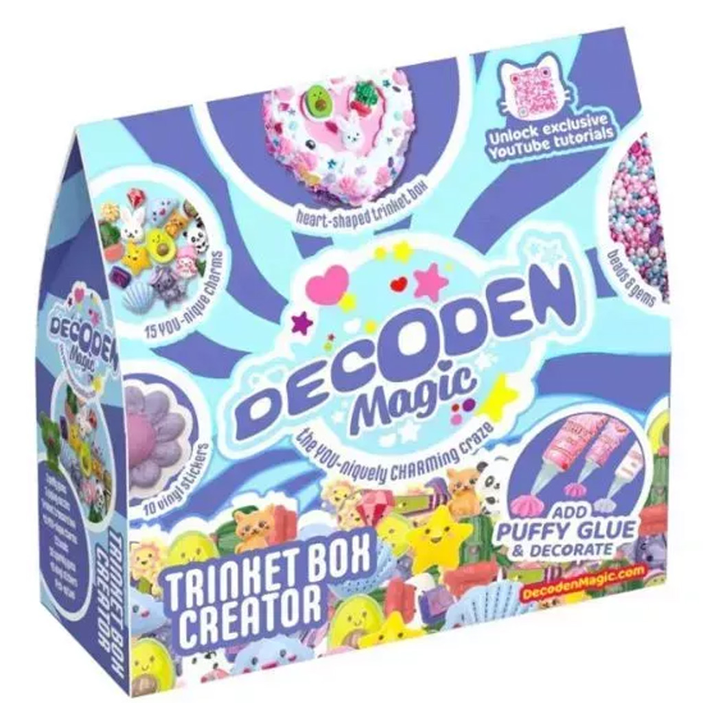 Decoden Magic - Zauberdekor: herzförmige Schmuckschatulle Bild 1