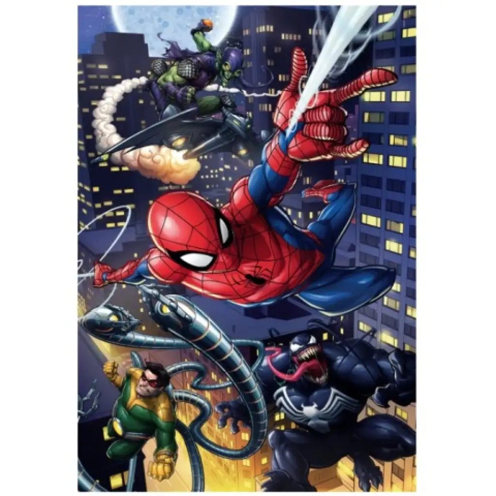 Der erstaunliche Spider-Man Supercolor 180-teilige Puzzle - Clementoni Bild 1