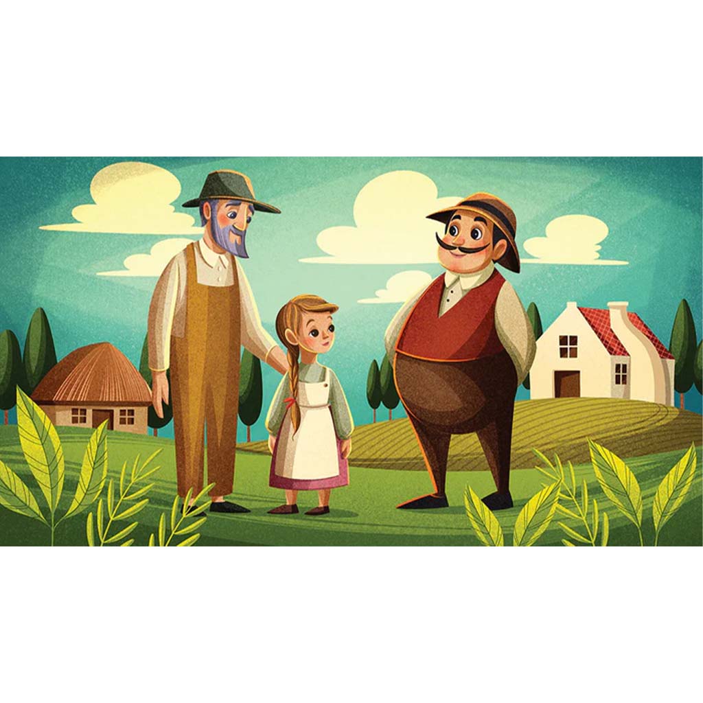 Der kleine Junge und der leere Blumentopf Diafilm (Volksmärchen Schatzkammer Diaserie) Bild 3