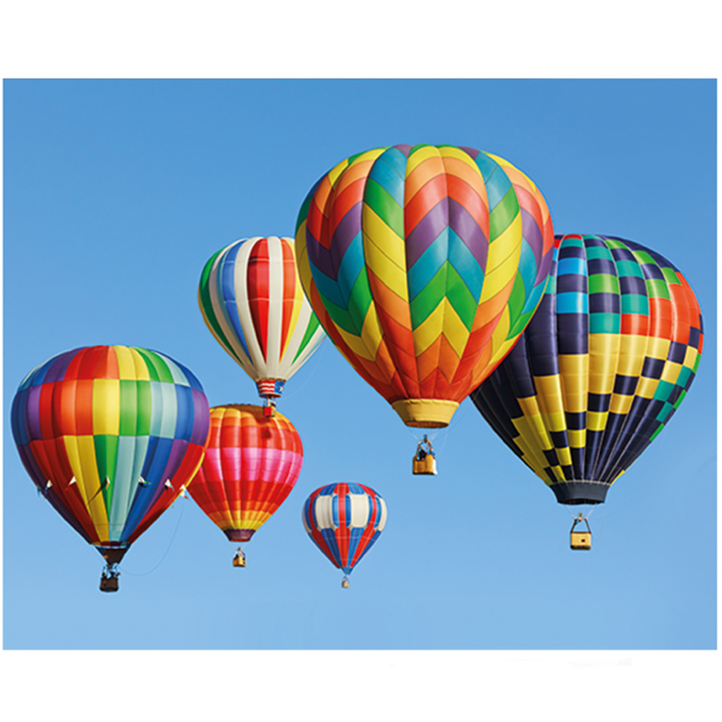 Diamantmalerei-Set: Heißluftballon Diamantmalerei 40x50cm Bild 1