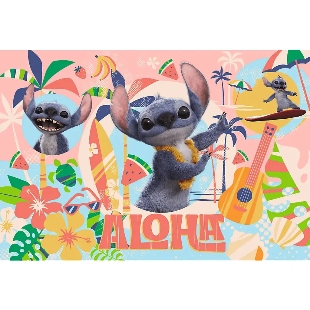 Die Abenteuer von Stitch 100-teiliges Puzzle - Trefl Bild 2