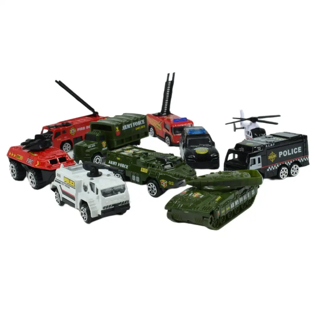 Die-Cast: Polizeiauto-Set in zwei verschiedenen Ausführungen Bild 4