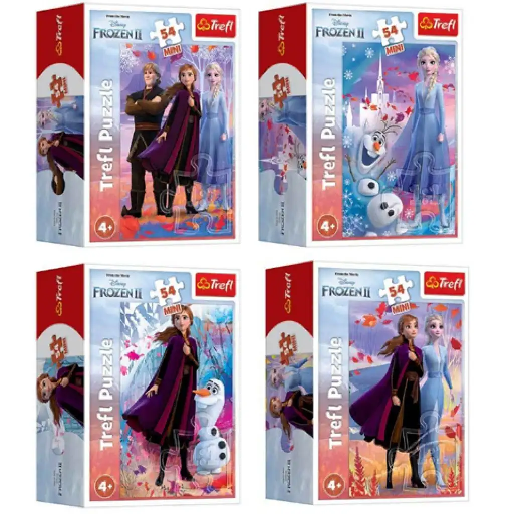 Die Eiskönigin 2: Anna und Elsa 54-teiliges Mini-Puzzle 1 Stück - Trefl Bild 1
