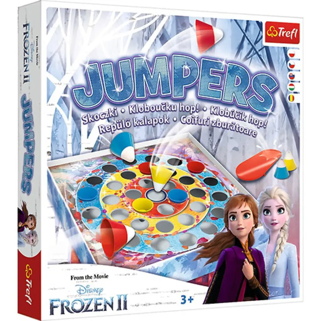 Die Eiskönigin 2 Jumpers Gesellschaftsspiel - Trefl Bild 1