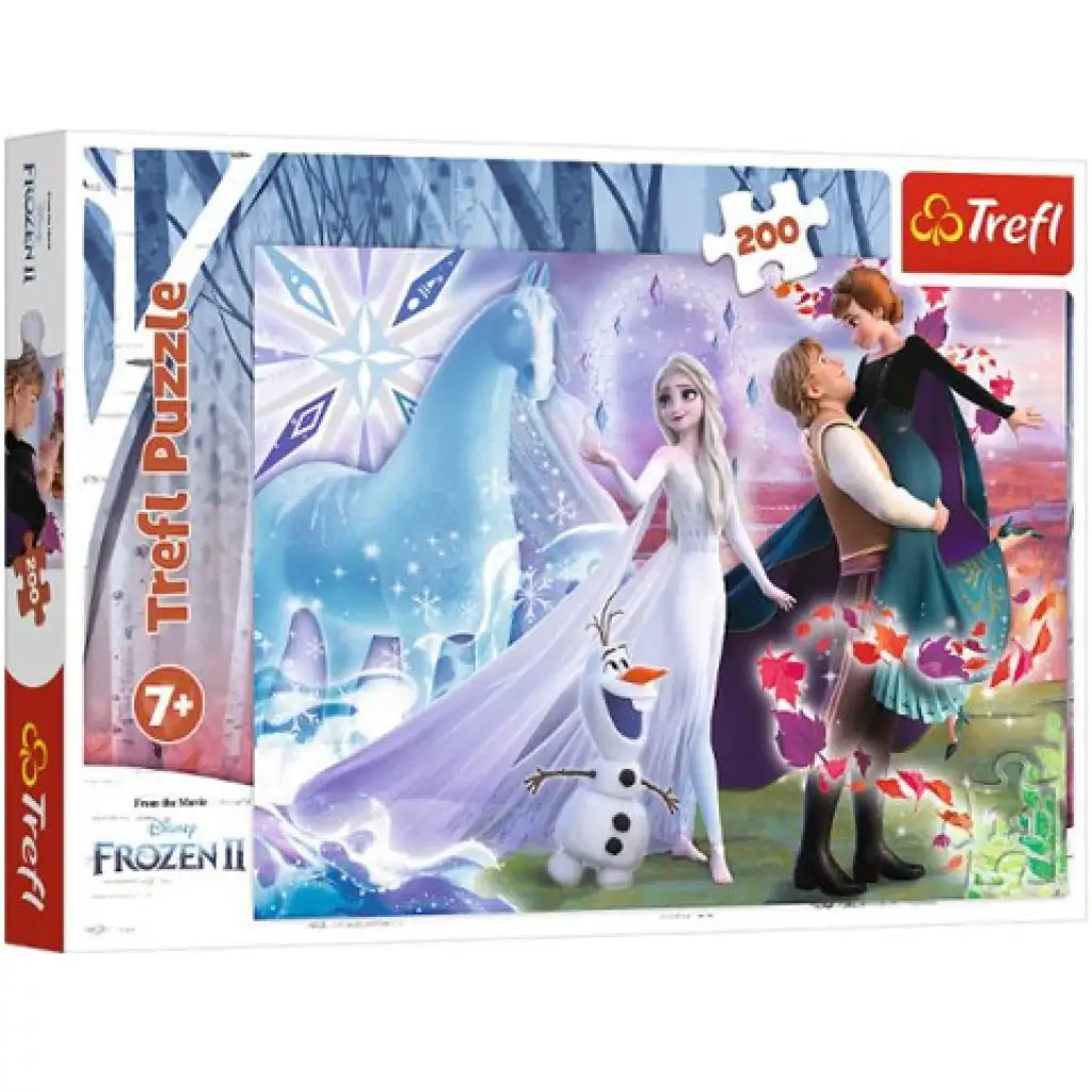 Die Eiskönigin 2: Magische Schwestern 200-teiliges Puzzle -Trefl Bild 1
