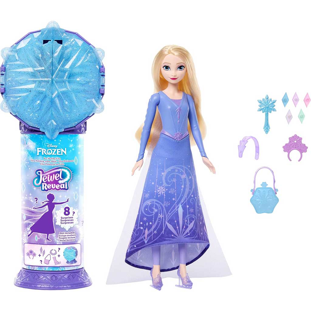 Die Eiskönigin: Eiskristall Überraschung - Elsa in Die Eiskönigin 2 Kleid - Mattel Bild 3