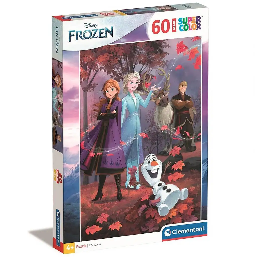 Die Eiskönigin: Maxi Super Color Stehpuzzle 60 Teile - Clementoni Bild 1