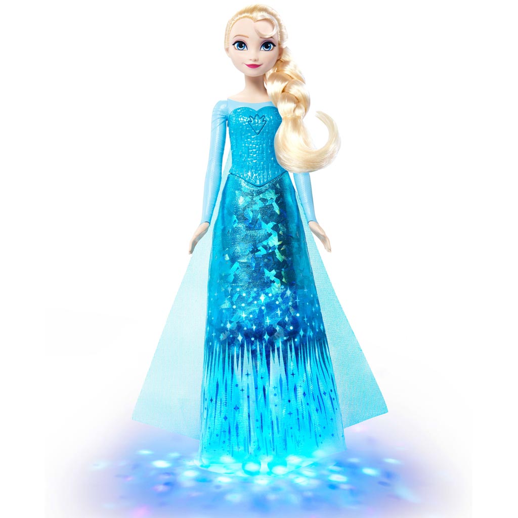 Die Eiskönigin - Singende Elsa Puppe mit Lichteffekten - Mattel Bild 6