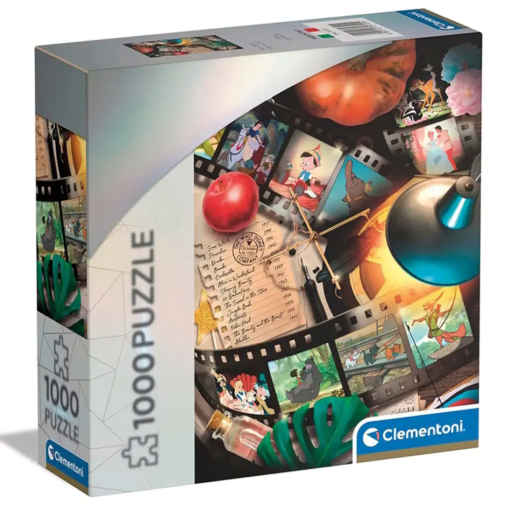 Disney 100: Disney-Klassiker 1000-teilige Puzzle - Clementoni Bild 1