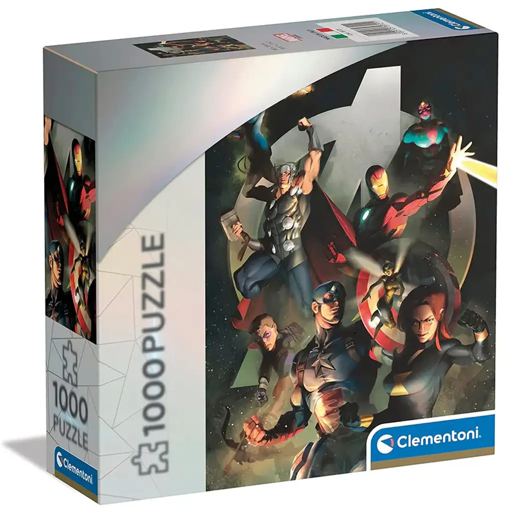 Disney 100: Marvel - Avengers 1000-teilige Puzzle - Clementoni Bild 1