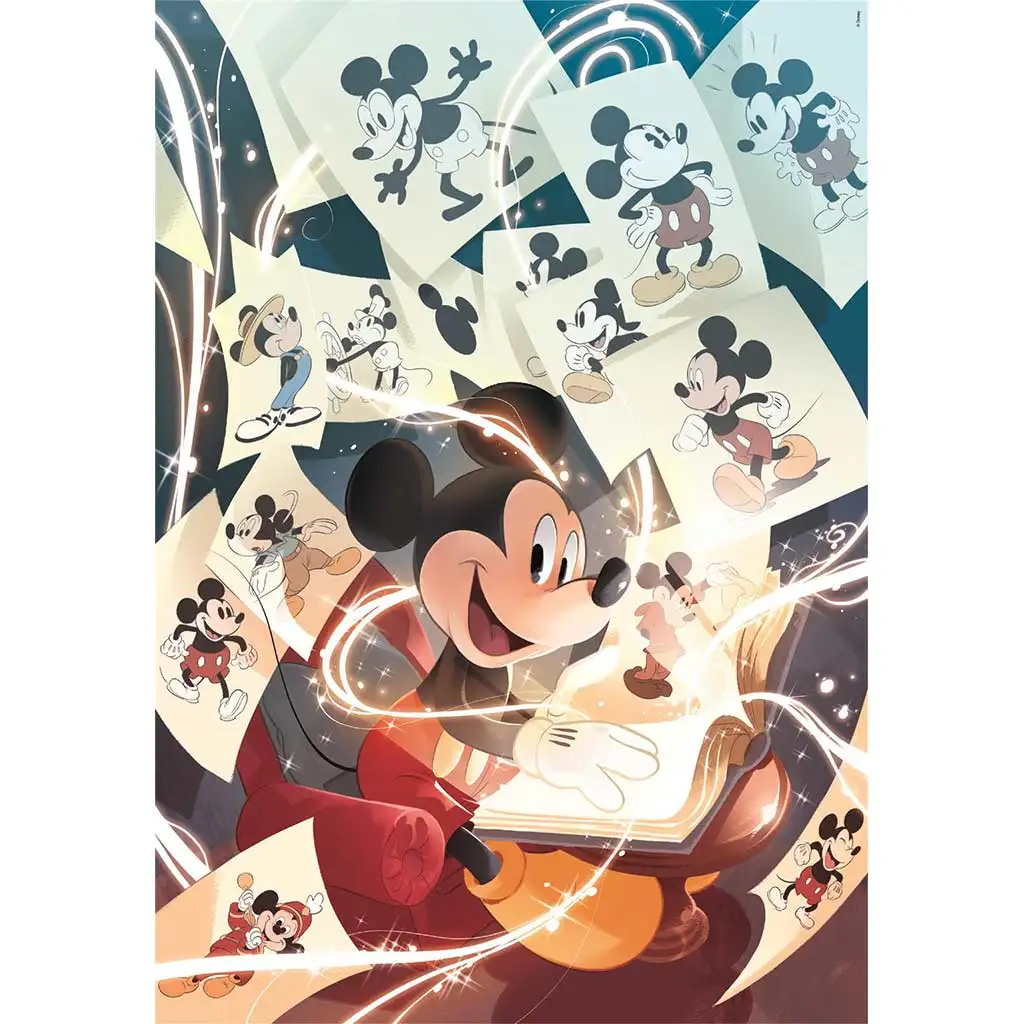 Disney: Klassischer Mickey Maus 1000-teiliger Compact-Puzzle 50x70cm - Clementoni Bild 2