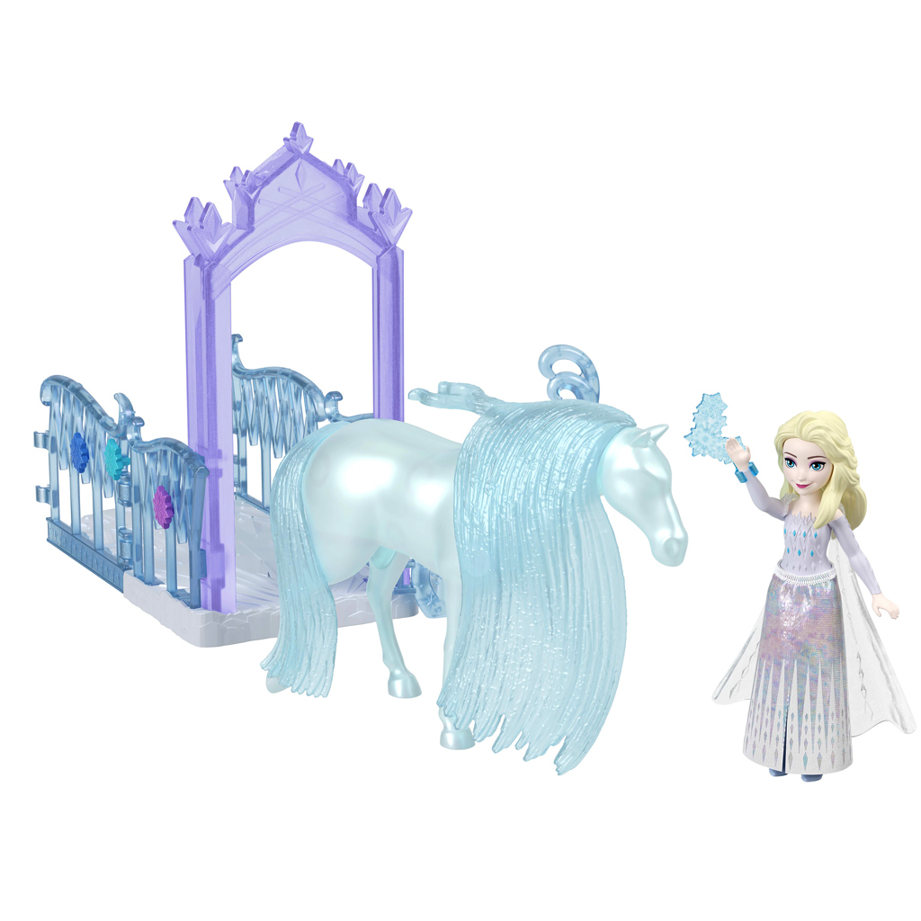 Disney Prinzessinnen: Die Eiskönigin 2 Mini Elsa Königliche Reitschule - Mattel Bild 2