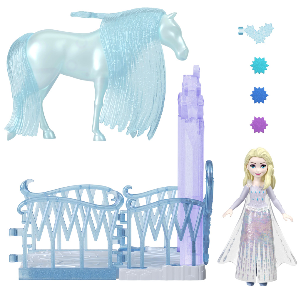 Disney Prinzessinnen: Die Eiskönigin 2 Mini Elsa Königliche Reitschule - Mattel Bild 3