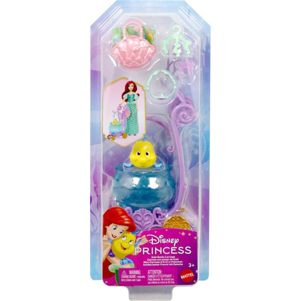 Disney Prinzessinnen Haustier-Kutsche Ariel – Mattel Bild 1