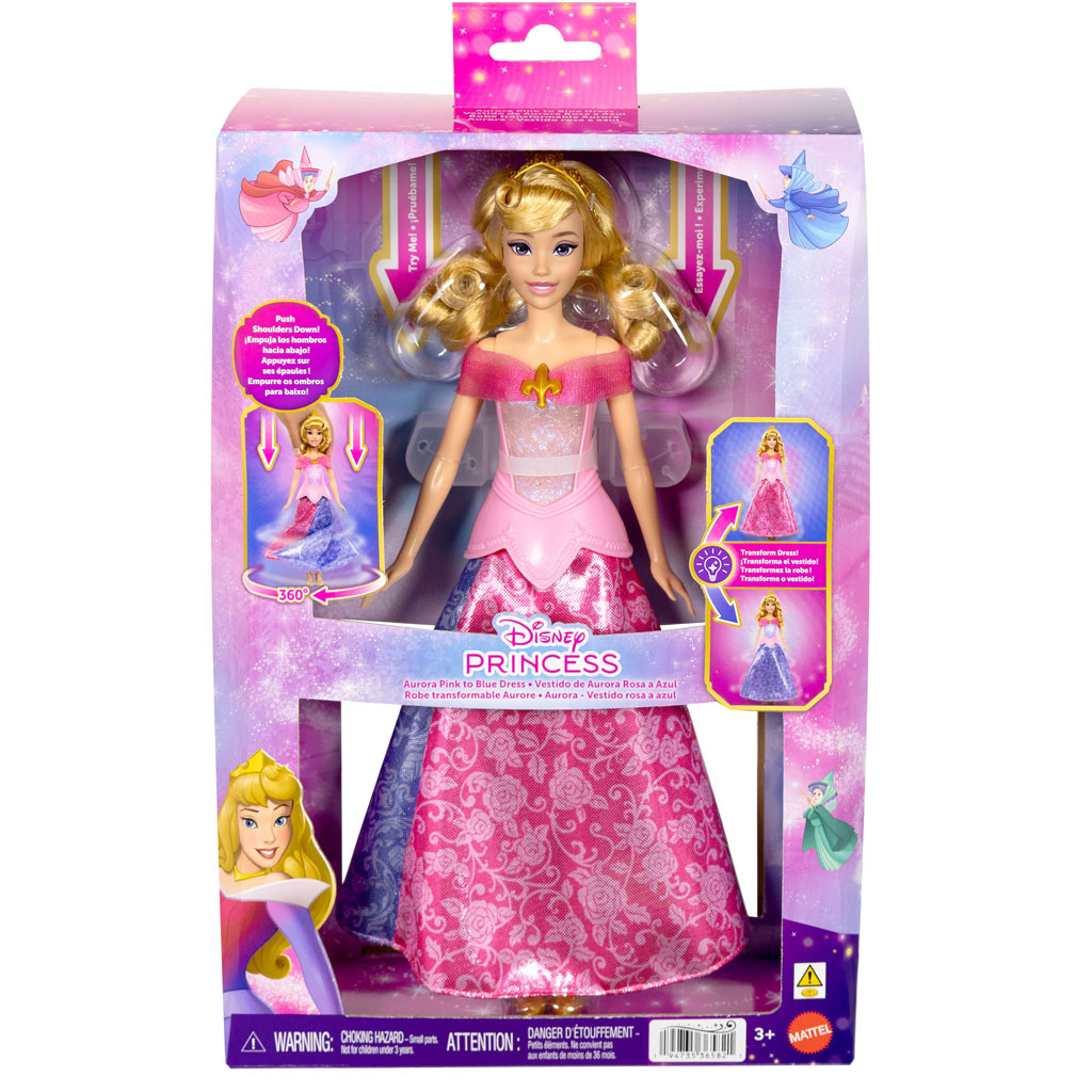 Disney Prinzessinnen - Märchenhafte Verwandlung Dornröschen - Mattel Bild 1