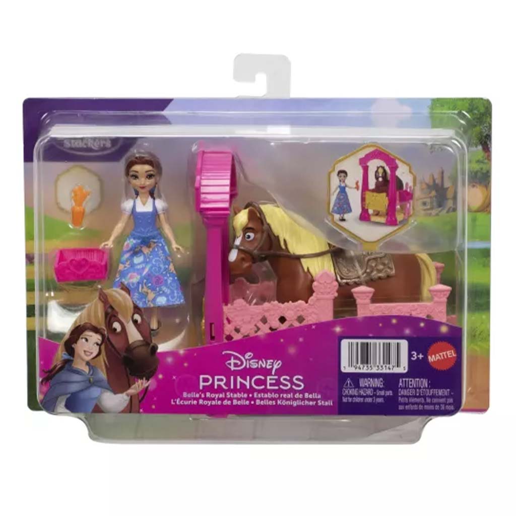 Disney Prinzessinnen: Mini Belle Prinzessin königlicher Reitstall - Mattel Bild 1