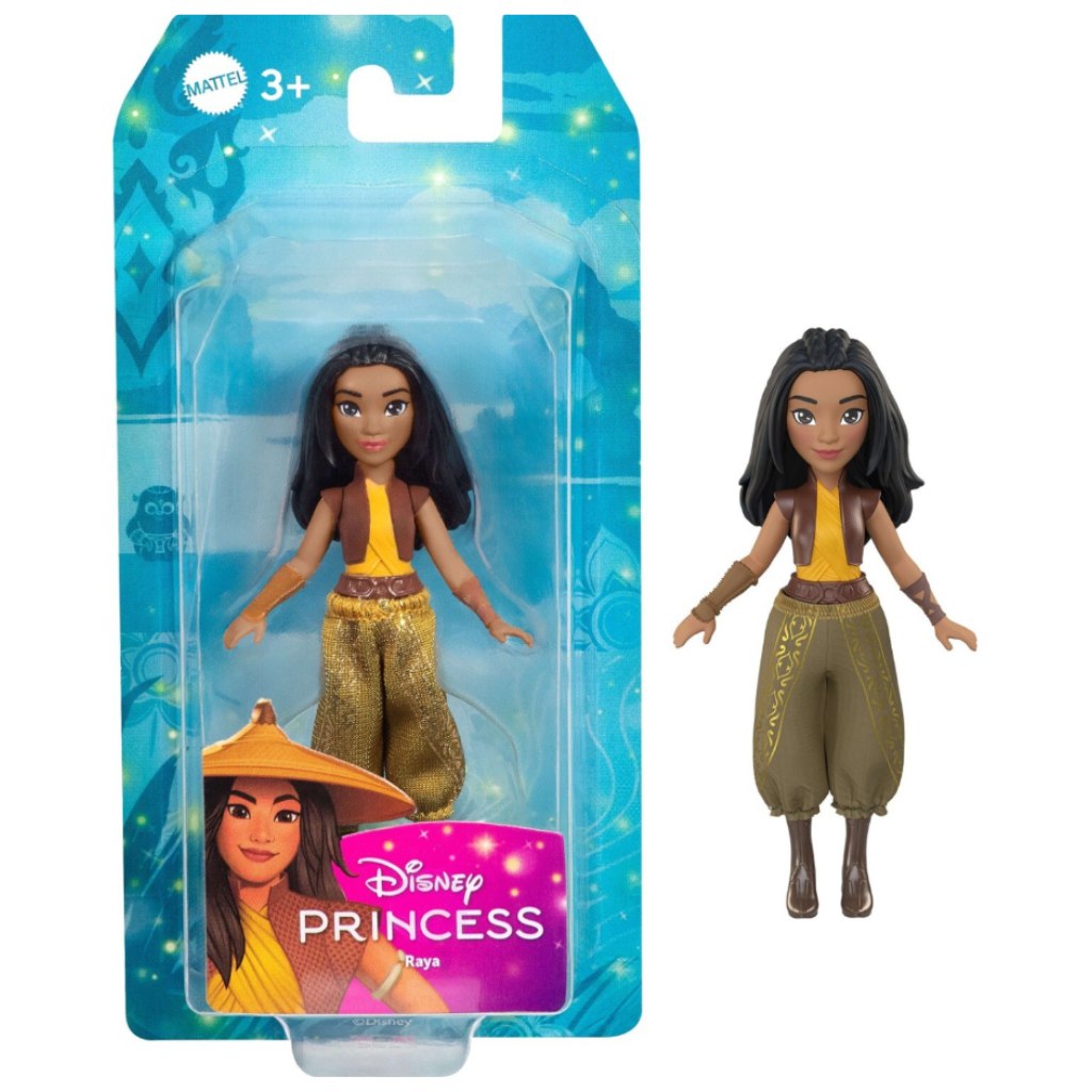 Disney Prinzessinnen: Raya Mini-Prinzessin Puppe - Mattel Bild 1