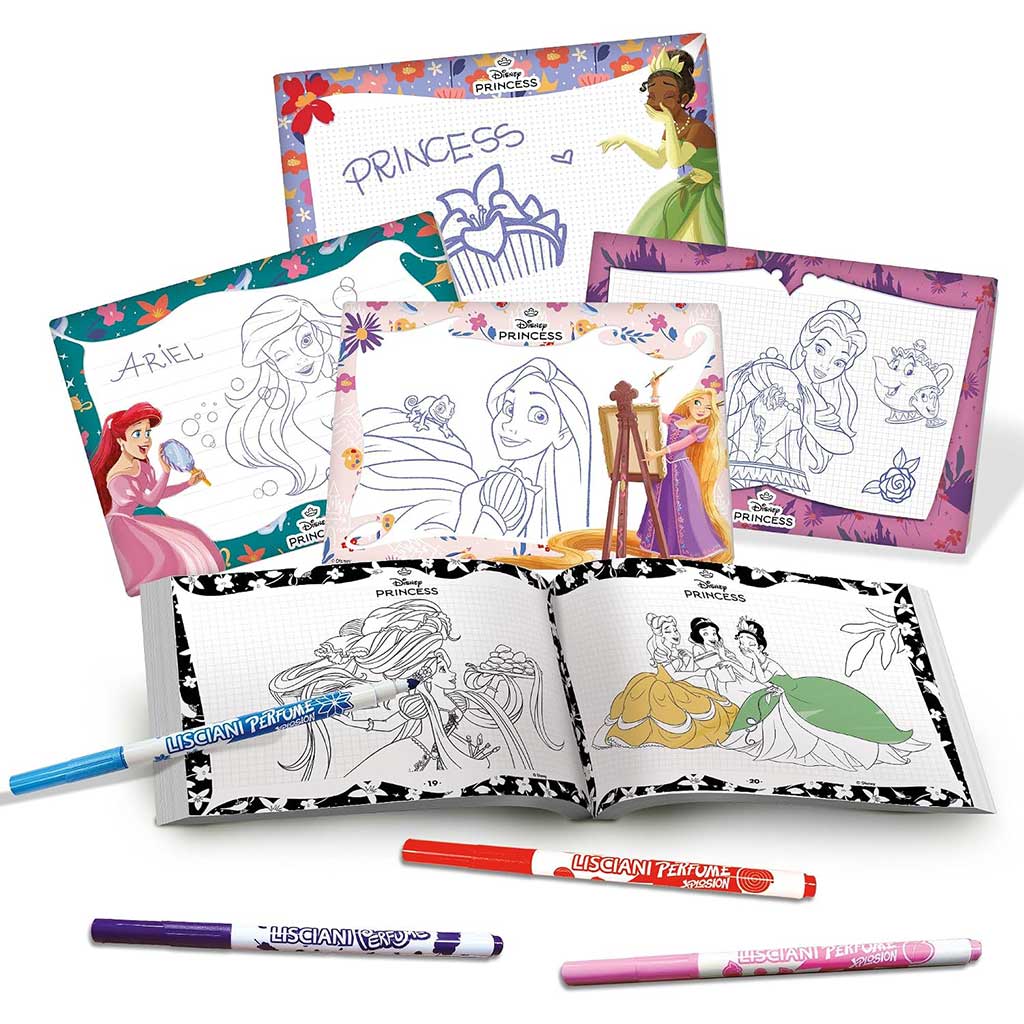 Disney Prinzessinnen Zeichenschule Set - Lisciani Bild 2