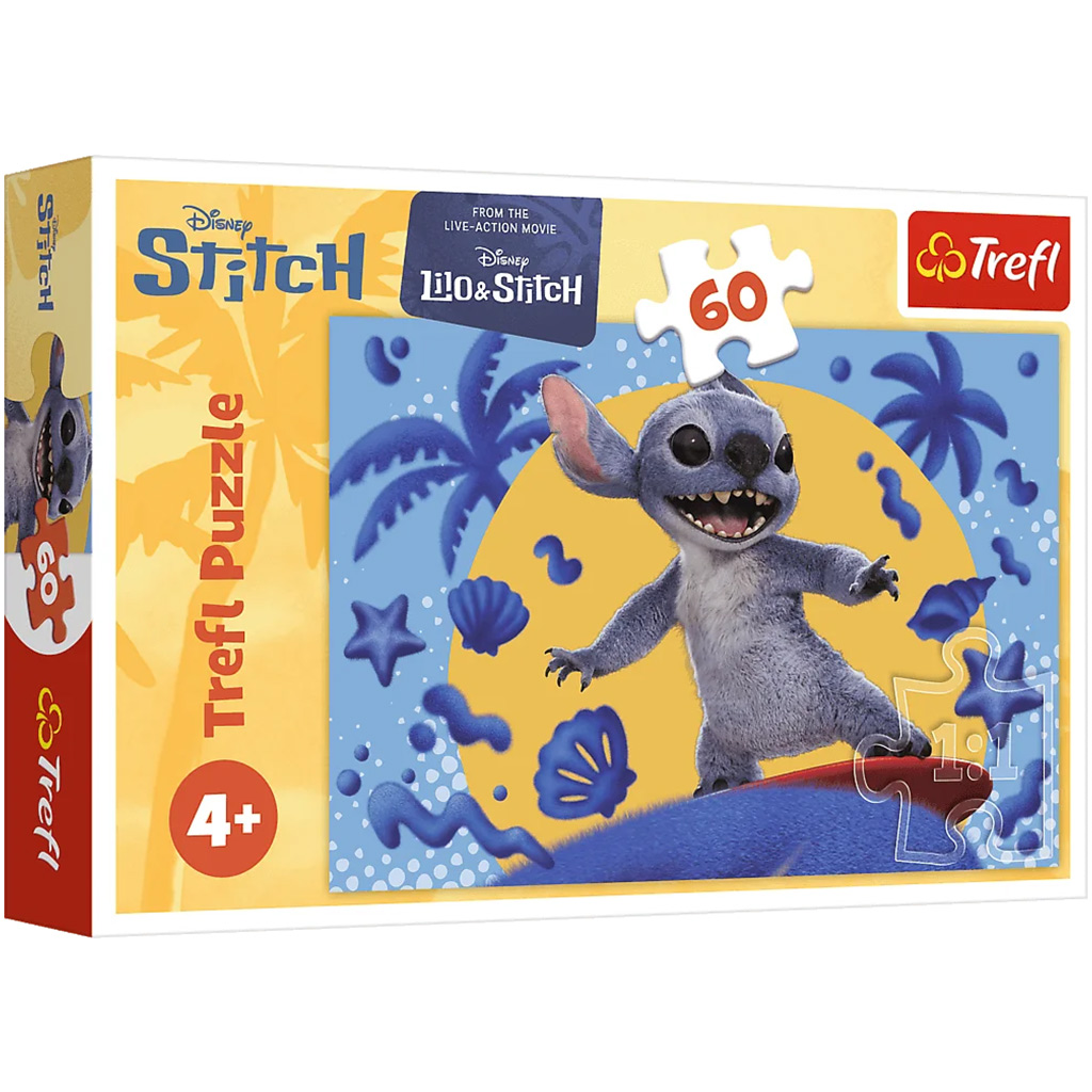 Disney: Stitch 60-teiliges Puzzle - Trefl Bild 1