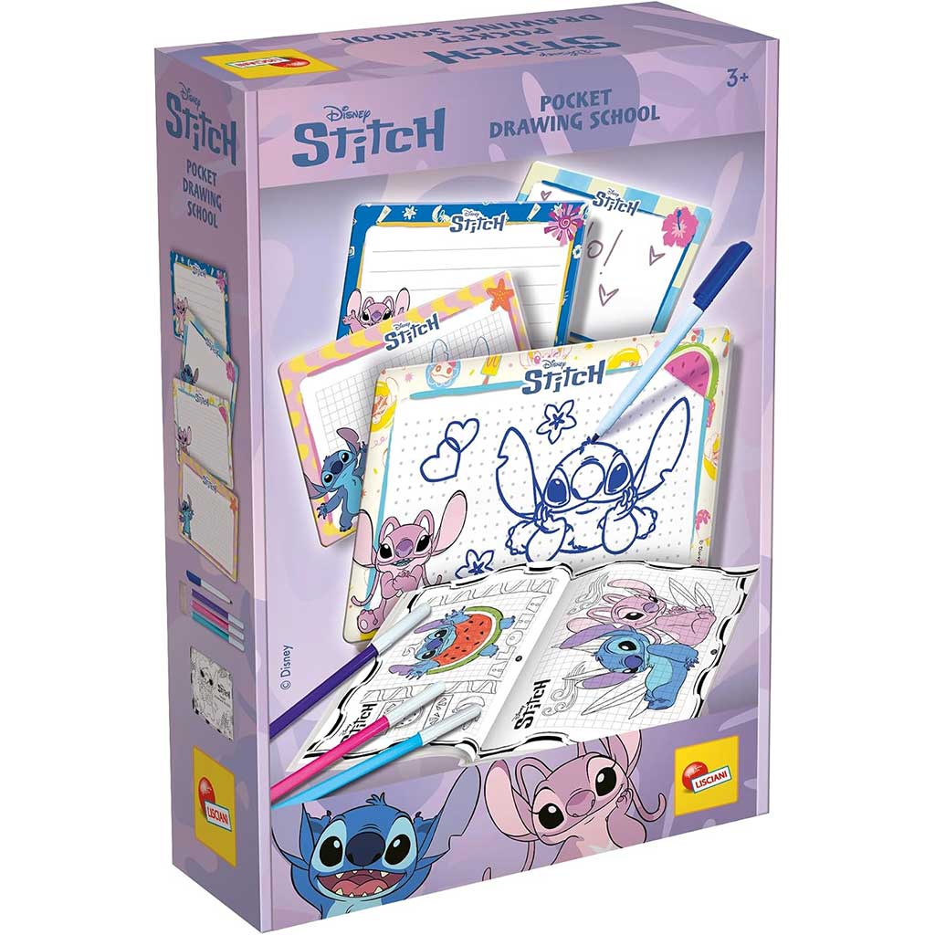 Disney Stitch Kleine Zeichenschule - Lisciani Bild 1