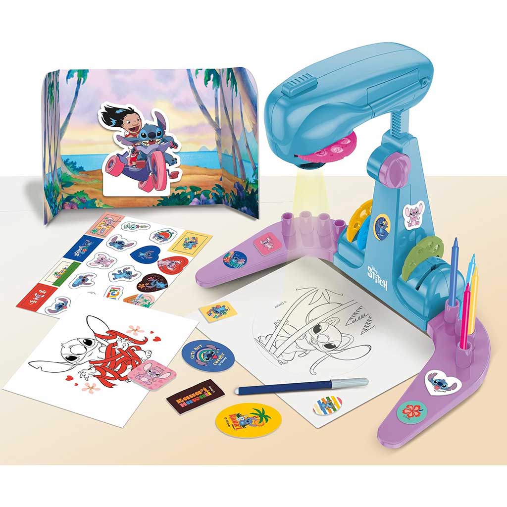 Disney Stitch Projektor Malset - Lisciani Bild 2
