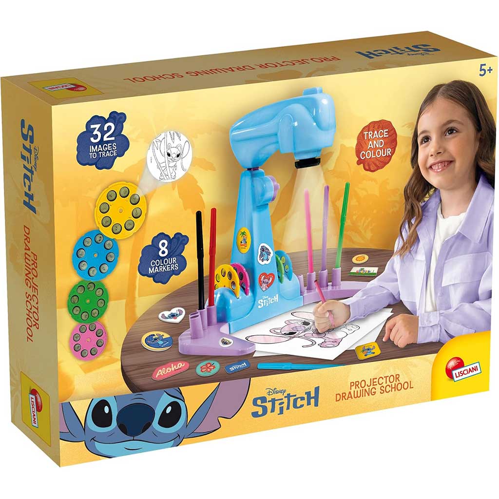 Disney Stitch Projektor Malset - Lisciani Bild 1