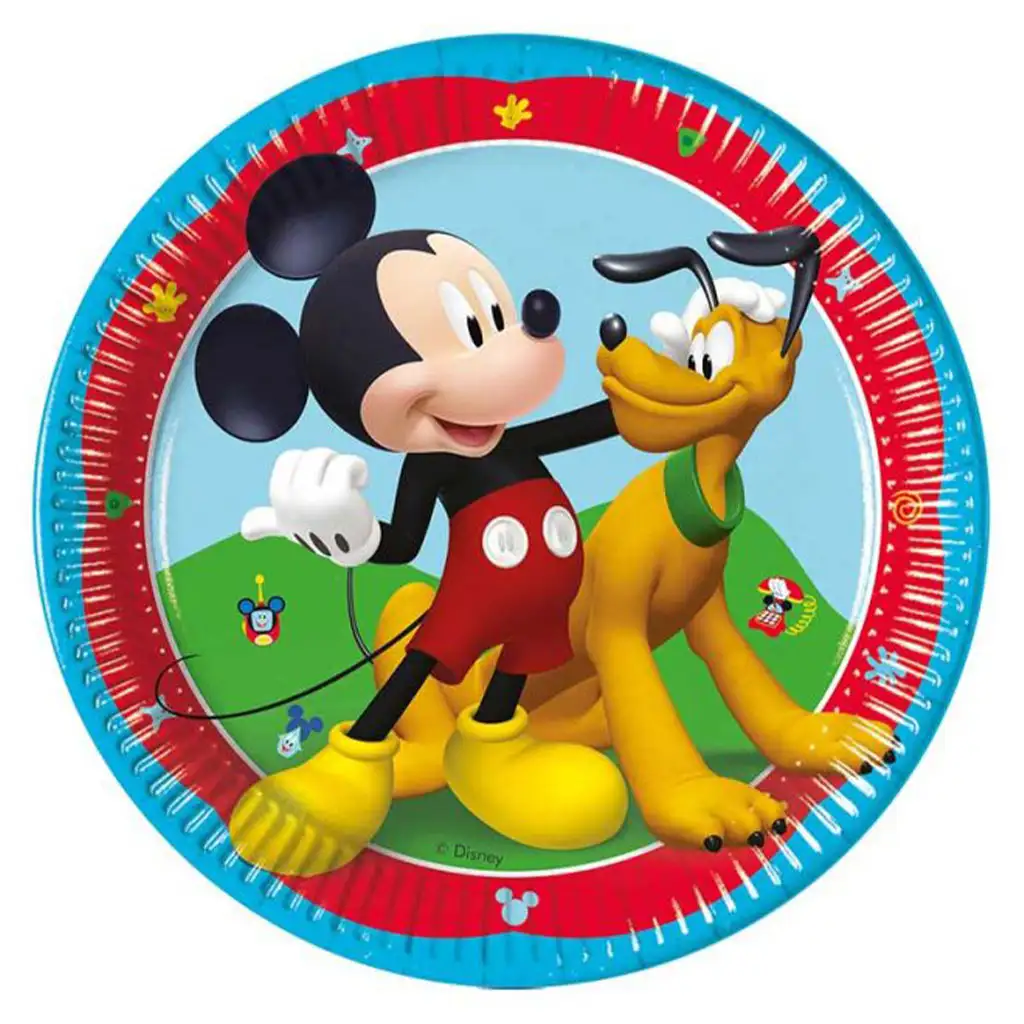 Disney+Mickey Maus 8er-Papierteller-Set 20cm Bild 1