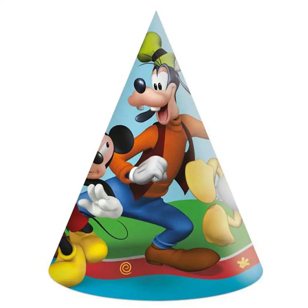 Disney+Mickey-Maus-Papier-Partyhüte 6er-Set Bild 1